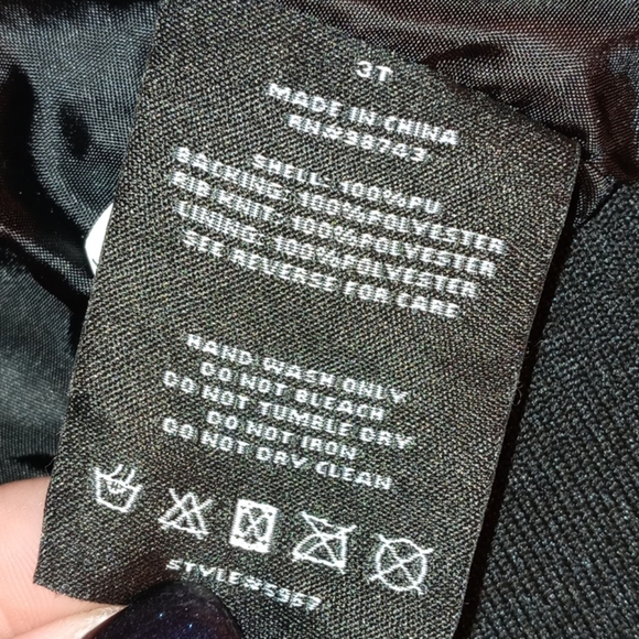 Urban Republic Girls Moto Jacket size 3T - Picture 5 of 6